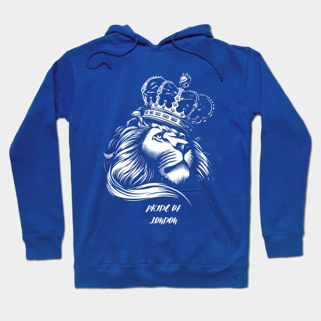 Proud lion of London Hoodie by Providentfoot